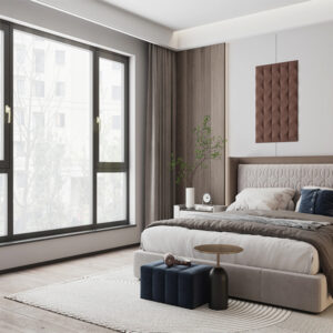 Integrated Screen Window Series-Outward Opening Casement Window